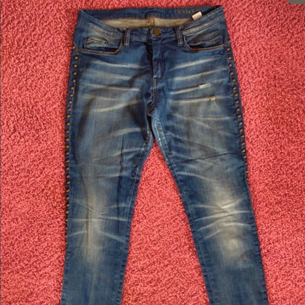 Studded BlankNYC skinny jeans